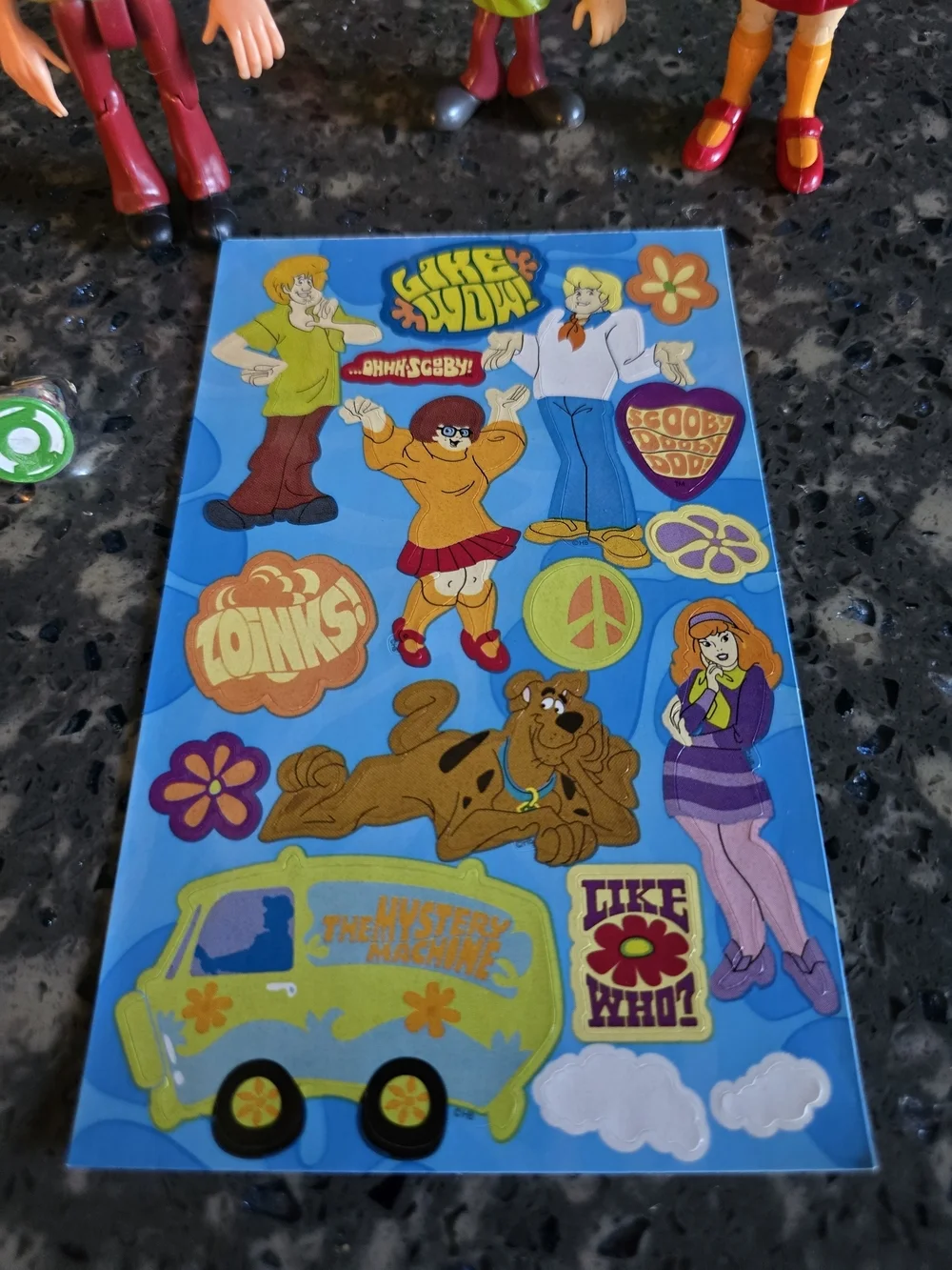 Scooby-Doo Figures & Sticker Book Set Accessories